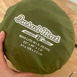 insul-mat sleeping pad. Womens. Used 3x.